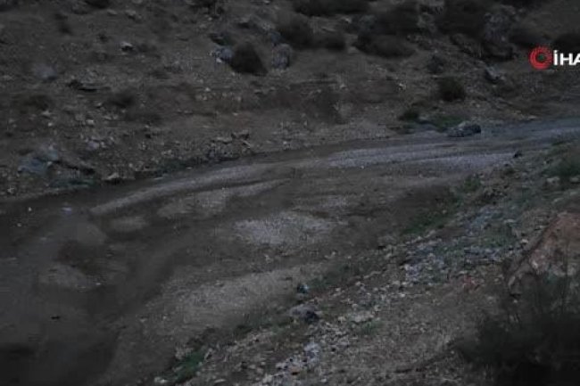 ÇAĞLAYAN GİBİ AKAN HOMURLU ŞELALESİ KURUMA NOKTASINA GELDİ