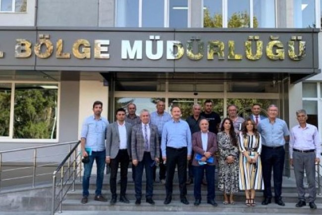 MİLLETVEKİLİ TAMER DEN DSİ KAYSERİ 12. BÖLGE MÜDÜRLÜĞÜNE ZİYARET