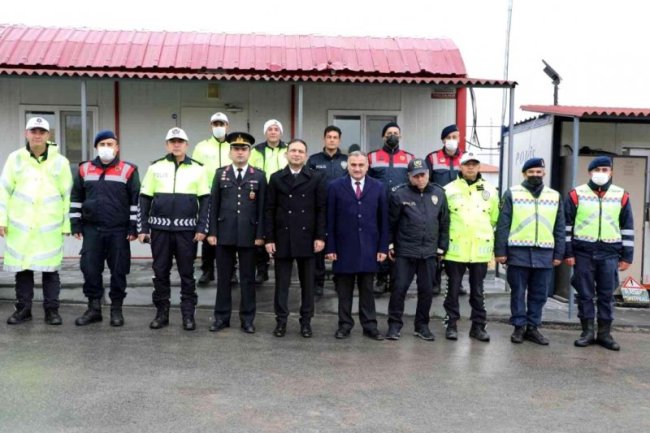 DEVELİ PROTOKOLÜNDEN GÜVENLİK NOKTASINA ZİYARET