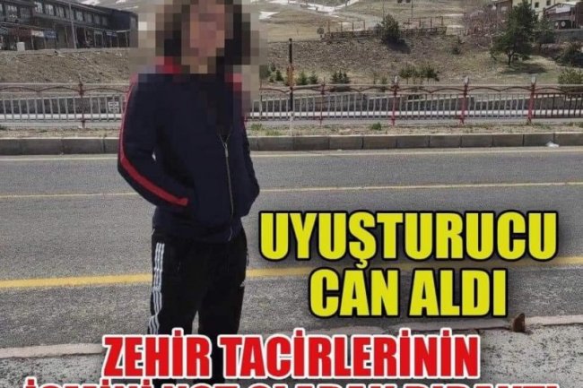 UYUŞTURUCU CAN ALDI ZEHİR TACİRLERİNİN İSMİNİ NOT OLARAK BIRAKTI