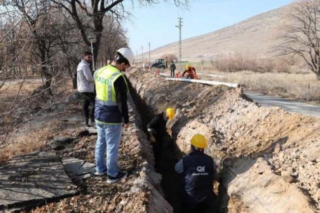 1 MİLYON 161 BİN LİRALIK İÇME SUYU YATIRIMI