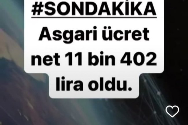 ASGARİ ÜCRET BELLİ OLDU