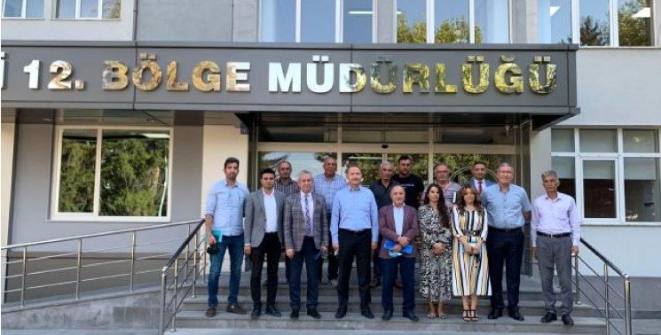 MİLLETVEKİLİ TAMER DEN DSİ KAYSERİ 12. BÖLGE MÜDÜRLÜĞÜNE ZİYARET