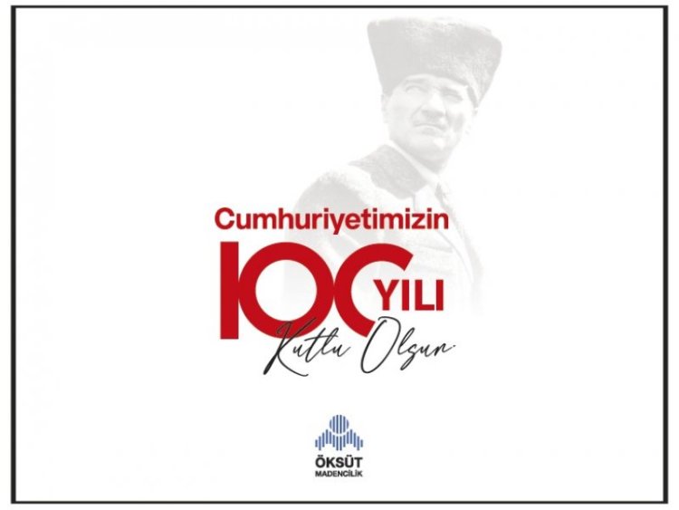 CUMHURİYETİMİZİN 100. YILI KUTLU OLSUN !